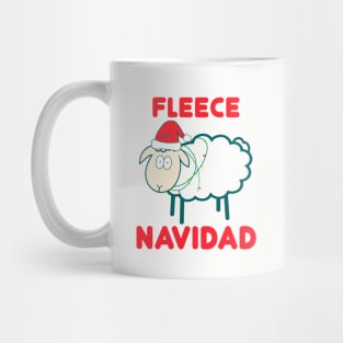 Fleece Navidad Christmas Shirt Mug